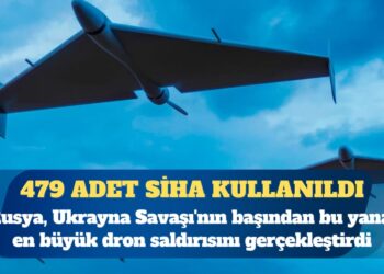 Rusya, Ukrayna’ya dron ordusuyla saldırdı