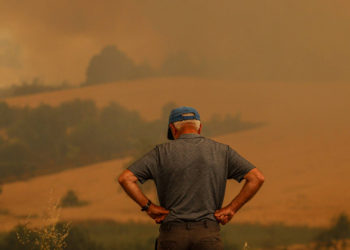 Sakarya'da başlayıp Bilecik'e sıçrayan yangın ikinci gününde sürüyor; şiddetli rüzgâr var, araziler ve evler risk altında