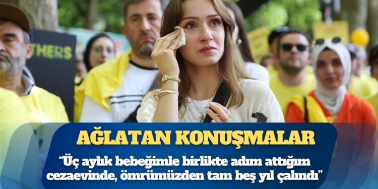 Strazburg’ta ağlatan konuşmalar: “Üç aylık bebeğimle birlikte adım attığım cezaevinde, ömrümüzden tam beş yıl çalındı”