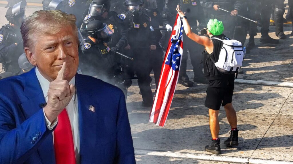 Trump'tan Gündem Olan Çıkış: 'ABD Bayrağını Yakanlar Hapse Girecek'