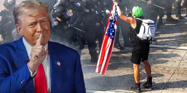 Trump'tan Gündem Olan Çıkış: 'ABD Bayrağını Yakanlar Hapse Girecek'