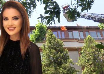 Ünlü Sunucu Sinem Fıstıkoğlu’nun Oturduğu Apartmanda Yangın Çıktı