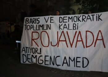 Amed’de Rojava Devrimi kutlaması