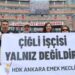 HDK’den direnişteki belediye işçilerine destek ziyareti