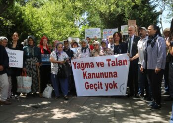 Çiftçiler ‘talan kanunu’na karşı Meclis önünde: Zeytinimizi feda ettirmeyiz
