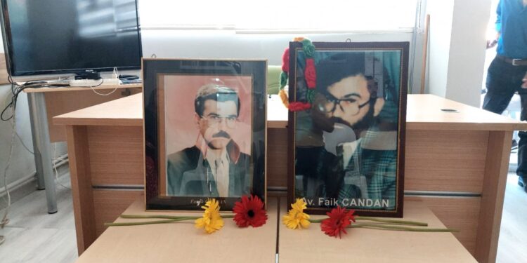 DEM Parti gözaltına kaybedilen Faik Candan’ı andı