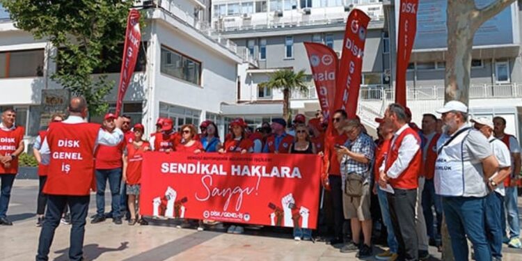 Denizli Büyükşehir Belediyesinde işçilere baskı