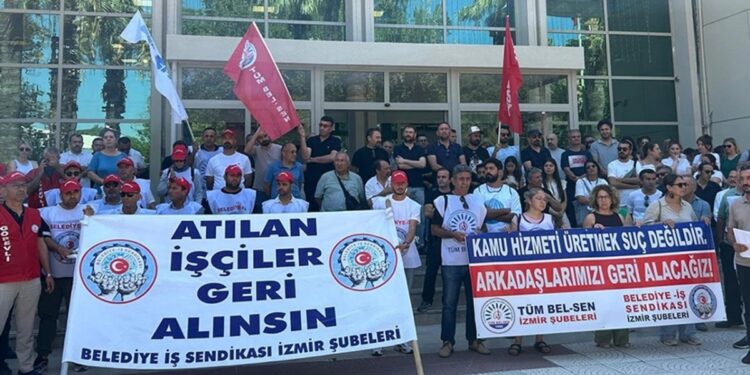 Sendikalardan belediyelere operasyona tepki