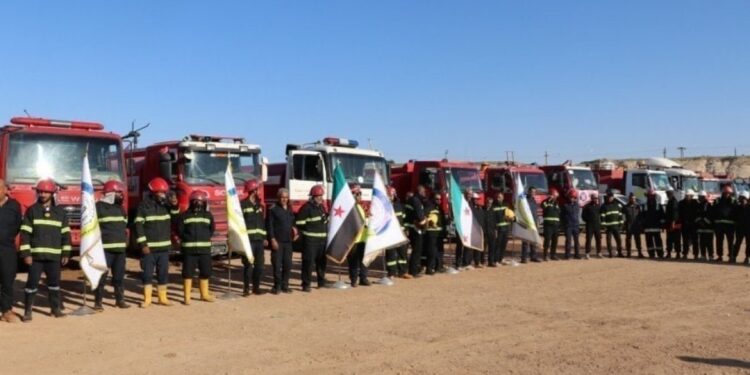 Lazkiye yangını büyüyor, konvoylar yola çıktı