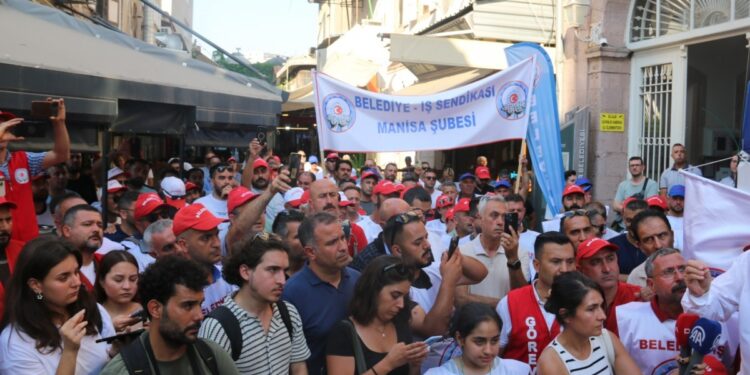 İzBB işçilerinin eylemi 9’uncu gününde