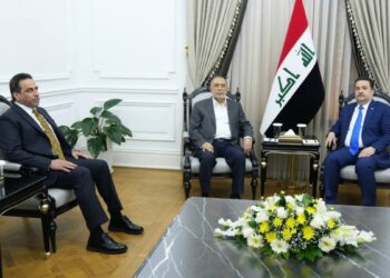 Irak başbakanı ile parlamento başkanı bir araya geldi