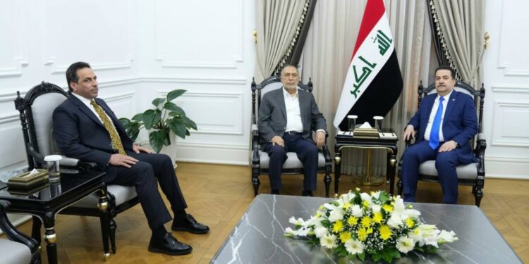 Irak başbakanı ile parlamento başkanı bir araya geldi