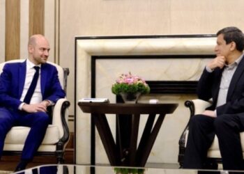 Fransa Dışişleri Bakanı ve Mazlum Ebdî görüştü