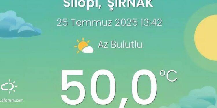 Ağaç katliamının sürdüğü Silopiya’da sıcaklık rekoru kırıldı