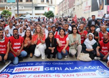 Kayyımın işten çıkardığı işçilerin eylemi: Talimatı AKP il başkanı verdi