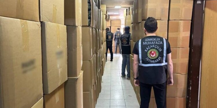 2025'in ilk yarısında gümrüklerde 35,5 milyar TL'lik kaçak eşya yakalandı
