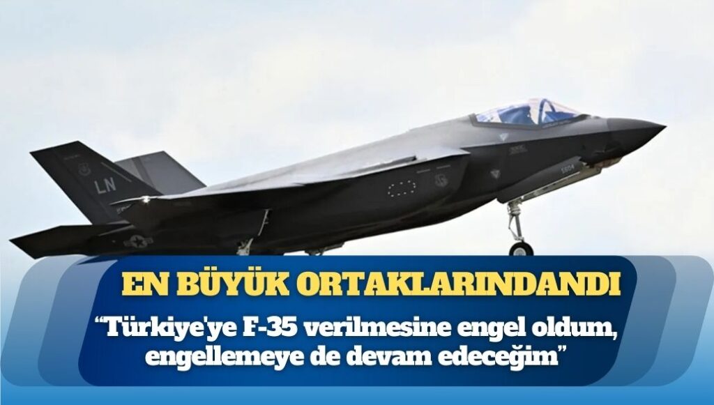 ABD’li Senatör Risch: Türkiye’ye F-35 verilmesine engel oldum, engellemeye de devam edeceğim