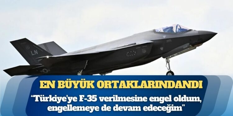 ABD’li Senatör Risch: Türkiye’ye F-35 verilmesine engel oldum, engellemeye de devam edeceğim