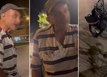 Alkollü Bisiklet Sürerken Yakalandı, Ceza Yemekten Kurtulamadı! Trafik Polisiyle Diyalogu Güldürdü