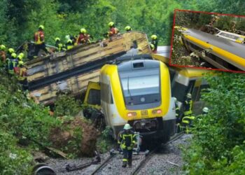 Almanya’da Tren Faciası! Raydan Çıkarak Devrildi: 3 Ölü, Onlarca Yaralı