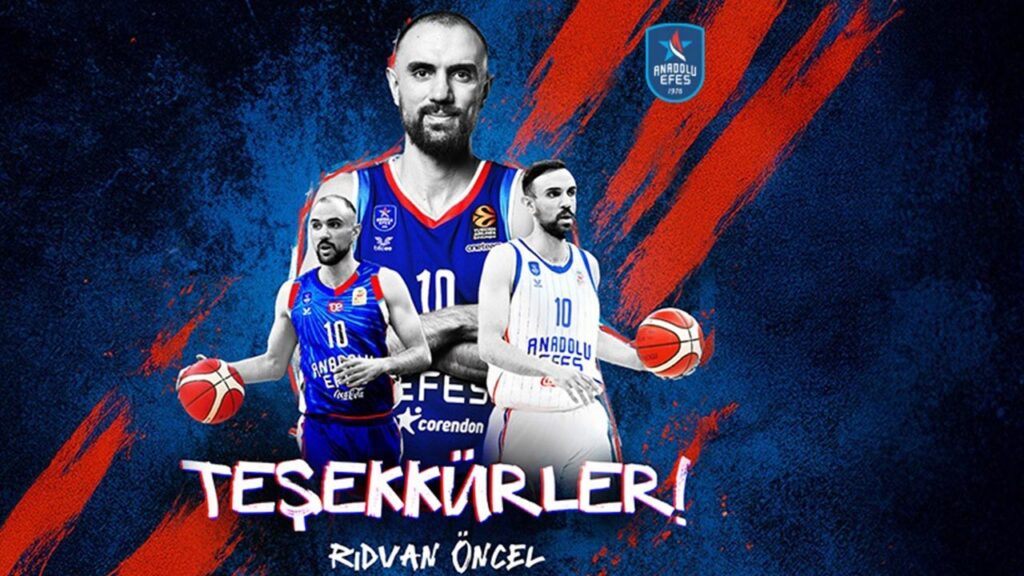 Anadolu Efes, Rıdvan Öncel ile Yollarını Ayırdı