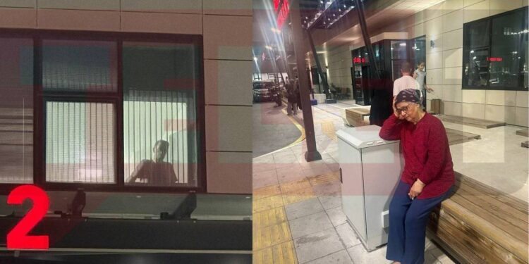 Annelere hastane önünde bu eziyeti çektirenleri Allah da affetmez millet de