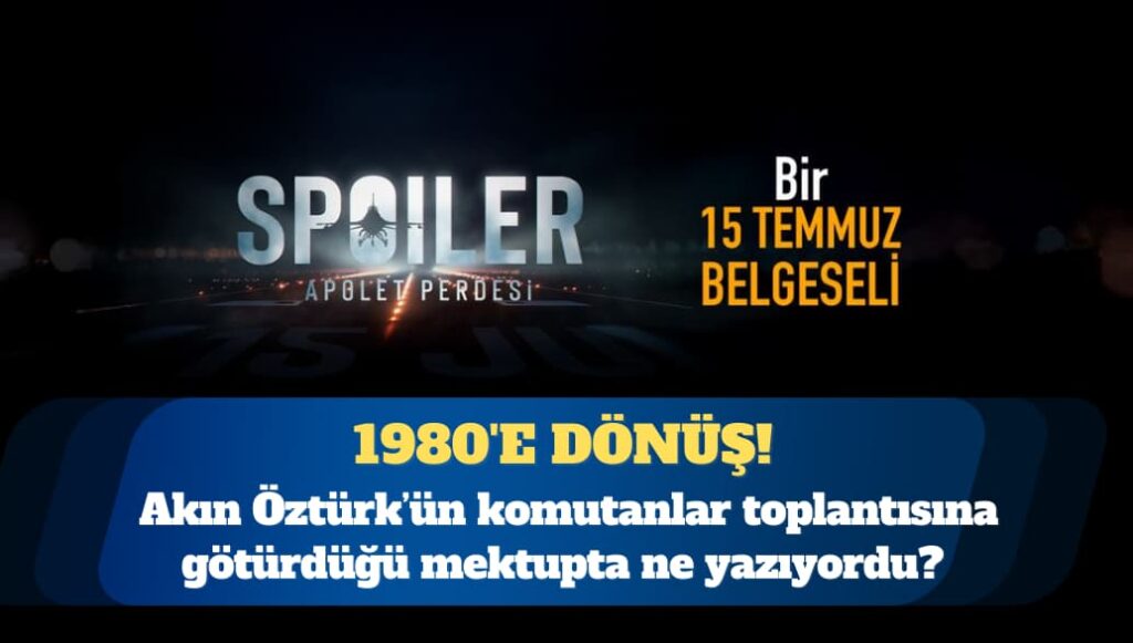 “Apolet Perdesi” belgeseli 15 Temmuz’a giden sürece ‘tanık ifadeleriyle’ ışık tutuyor