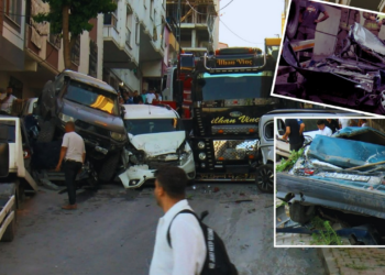 Başakşehir'de Faciadan Dönüldü: Vinç, Park Halindeki 23 Aracı Biçti