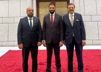 Başkan Hisarcıklıoğlu, Cumhurbaşkanı Ahmed Şara ile görüştü