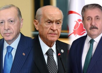 Başkentte Sürpriz Zirve! Cumhurbaşkanı Erdoğan, Bahçeli ve Destici Bir Arada