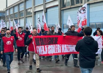 Baskın sözleşmeye işçilerden tepki