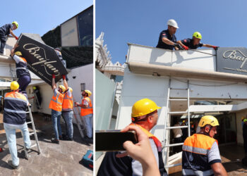 Bebek'teki tarihî Baylan Pastanesi'nin eklentisi yıkıldı!