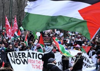 Belçika'da Filistin İçin 5 Günlük Açlık Grevi