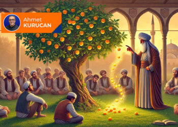 Ben o ağacın talebesiyim!