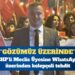CHP’li Meclis Üyesine WhatsApp üzerinden kelepçeli tehdit