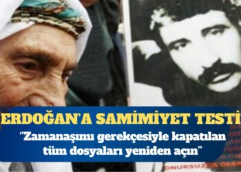 Cumartesi Anneleri’nden Erdoğan’a: Zamanaşımı gerekçesiyle kapatılan tüm dosyaları yeniden açın