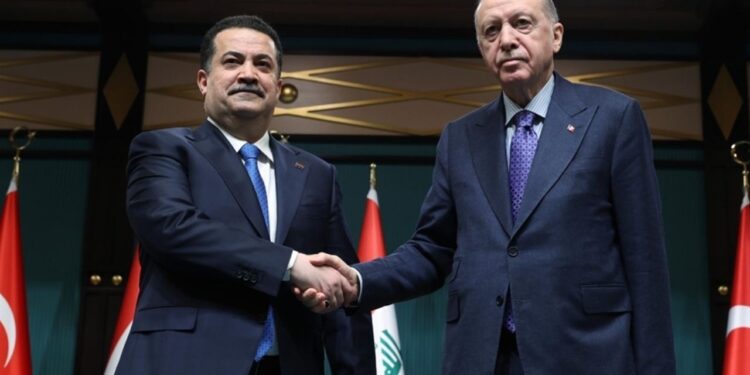 Cumhurbaşkanı Erdoğan, Irak Başbakanı Sudani ile Görüştü