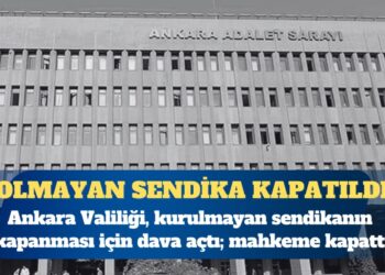 Emeklinin olmayan sendikası kapatıldı
