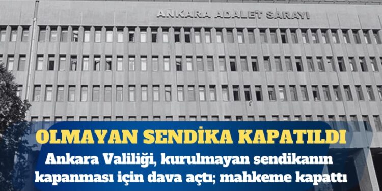Emeklinin olmayan sendikası kapatıldı