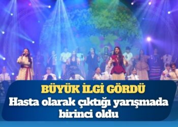 Hasta olarak çıktığı yarışmada birinci oldu: Colors of Voices Türkçe Şarkı Yarışması büyük ilgi gördü