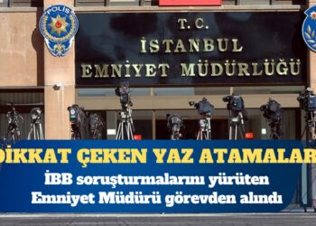 İBB soruşturmalarını yürüten Mali Suçlarla Mücadele Şube Müdürü Hakan Dulkadir görevden alındı