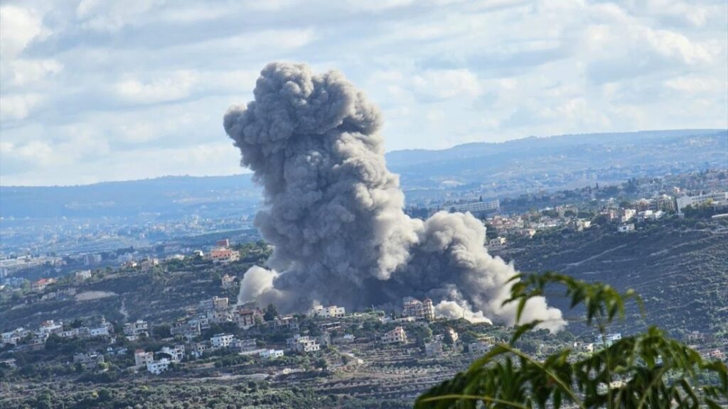İsrail'den Lübnan'a Bombardıman: 1 Ölü, 2 Yaralı