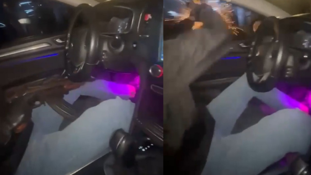 İstanbul'da Haraç Dehşeti! Kalaşnikofla Tarayıp Kayda Aldılar