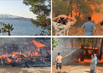 Karabük ve Antalya'da evler tahliye edildi, Bartın'daki iki evin yandığı anız yangını kontrol altında