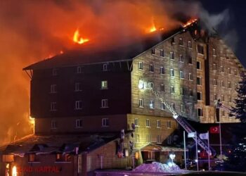 Kartalkaya'daki Grand Kartal Otel Yangınından Yeni Görüntüler Ortaya Çıktı