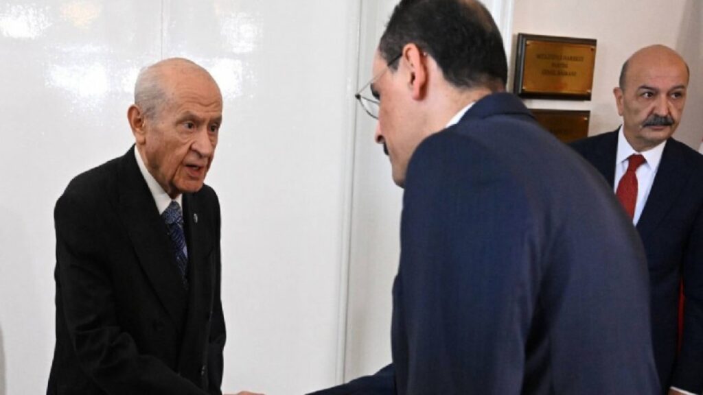 MİT Başkanı Kalın’dan Bahçeli'ye ziyaret