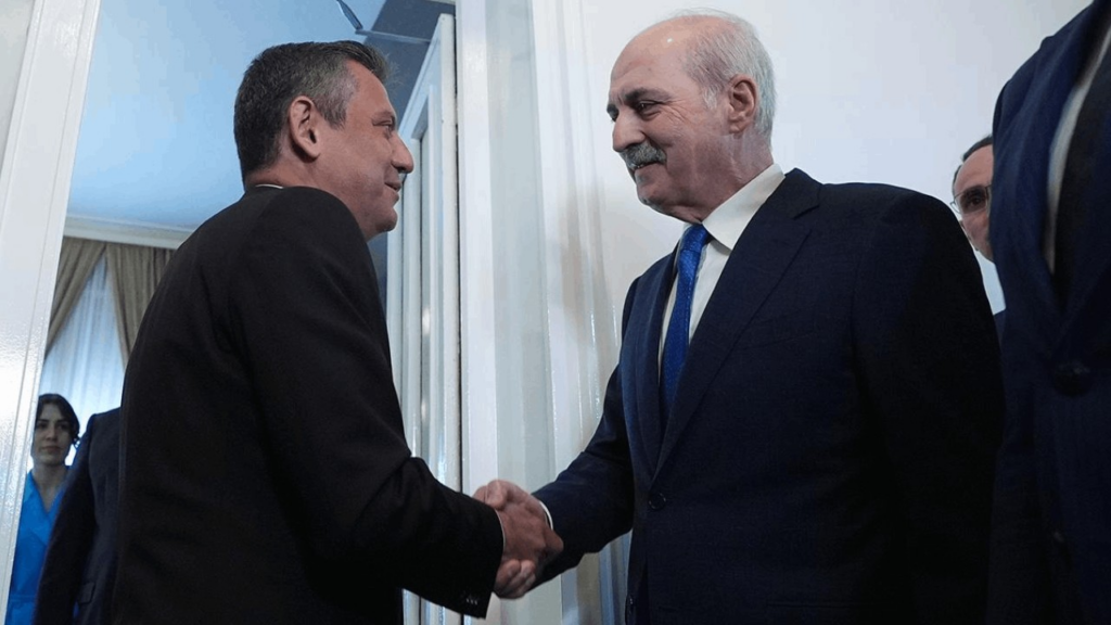 Meclis Başkanı Kurtulmuş'tan CHP Lideri Özel'e Ziyaret
