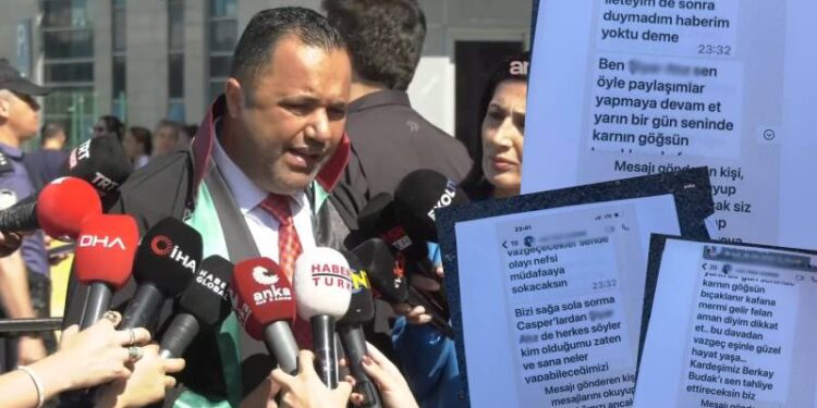 Minguzzi ailesinin avukatı Rezan Epözdemir ailesini tehdit edenlerin serbest bırakıldığını duyurmuştu; o şüpheli hakkında yakalama kararı çıkarıldı