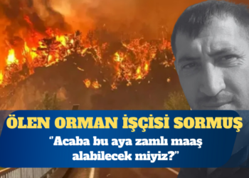 Ölen orman işçisi: Bu ay zamlı maaş alabilecek miyiz?