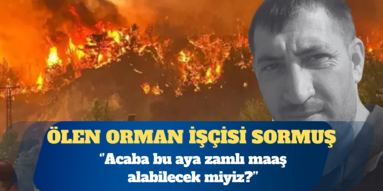 Ölen orman işçisi: Bu ay zamlı maaş alabilecek miyiz?